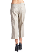 Larry Levine Linen Capris