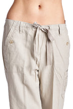 Larry Levine Linen Capris