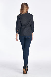 Zac & Rachel Long Sleeve Button Placket Detailed Shirt