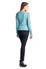 Urban Love Long Sleeve Mesh Top