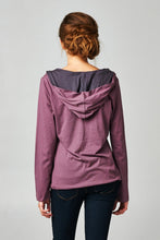 Urban Love Long Sleeve Hoodie with Welt Pockets