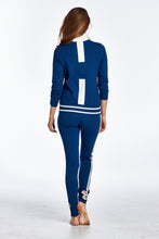 Urban Love Stripe Sleeve Active Jacket