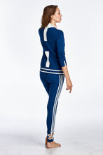 Urban Love Stripe Sleeve Active Jacket