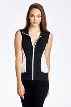 Urban Love Color Block Active Vest Jacket