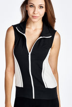 Urban Love Color Block Active Vest Jacket