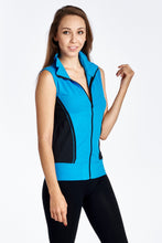 Urban Love Color Block Active Vest Jacket