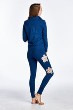 Urban Love Stripe Sleeve Heart Detail Active Jacket