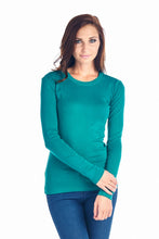 Vivendi Long Sleeve Crew Neck Top