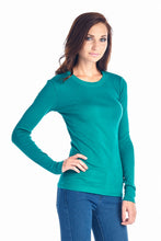 Vivendi Long Sleeve Crew Neck Top
