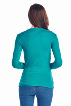 Vivendi Long Sleeve Crew Neck Top