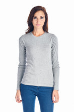 Vivendi Long Sleeve Crew Neck Top