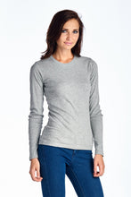 Vivendi Long Sleeve Crew Neck Top