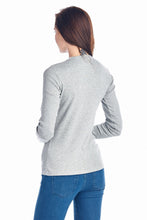 Vivendi Long Sleeve Crew Neck Top