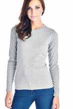 Vivendi Long Sleeve Crew Neck Top