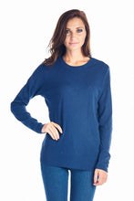 Vivendi Long Sleeve Crew Neck Top