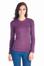 Vivendi Long Sleeve Crew Neck Top
