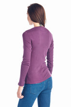 Vivendi Long Sleeve Crew Neck Top
