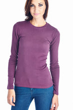 Vivendi Long Sleeve Crew Neck Top