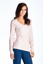 Vivendi Long Sleeve V-Neck Top