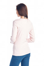 Vivendi Long Sleeve V-Neck Top