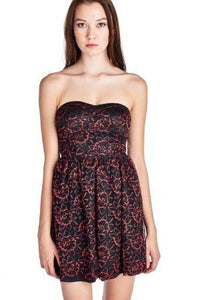 Women's Floral Lace Dress