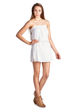 Women's Smocked Strapless Tube Dress