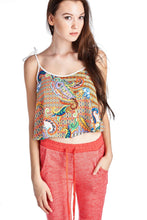 Women's Printed Crop Top