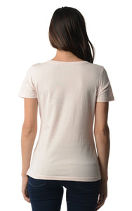 Women's Short Sleeve Embroidered Tee