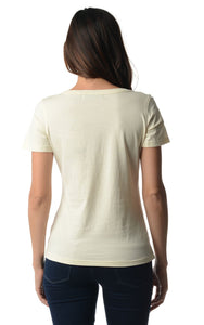 Women's Short Sleeve Embroidered Tee