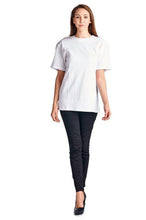 Women's Cotton Double Round Neck Tee