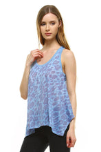 Women's Animal Print Jersey Tank Top