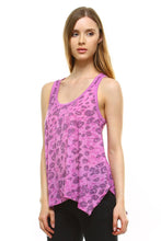 Women's Animal Print Jersey Tank Top