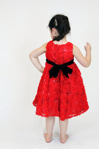 Infant Flower Sequin Party Dress