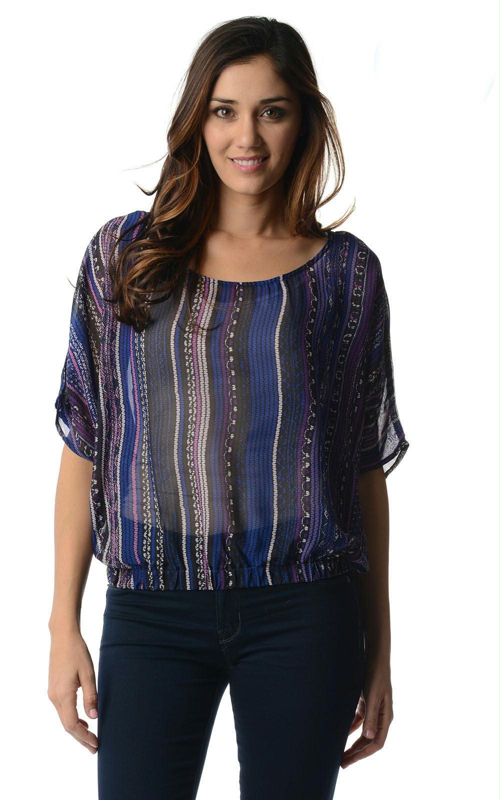 Women's Printed Chiffon Top