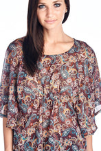 Women's Printed Chiffon Blouse