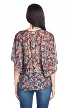 Women's Printed Chiffon Blouse