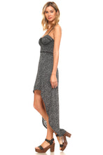 Women's Abstract Burnout Hi-Low Dress