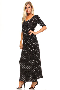 Women's Printed Hatchi Maxi Dress