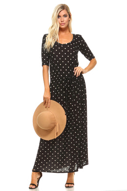 Women's Printed Hatchi Maxi Dress