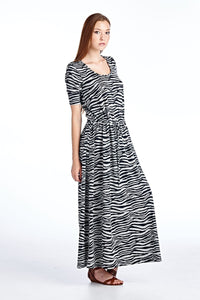 Women's Printed Hatchi Maxi Dress