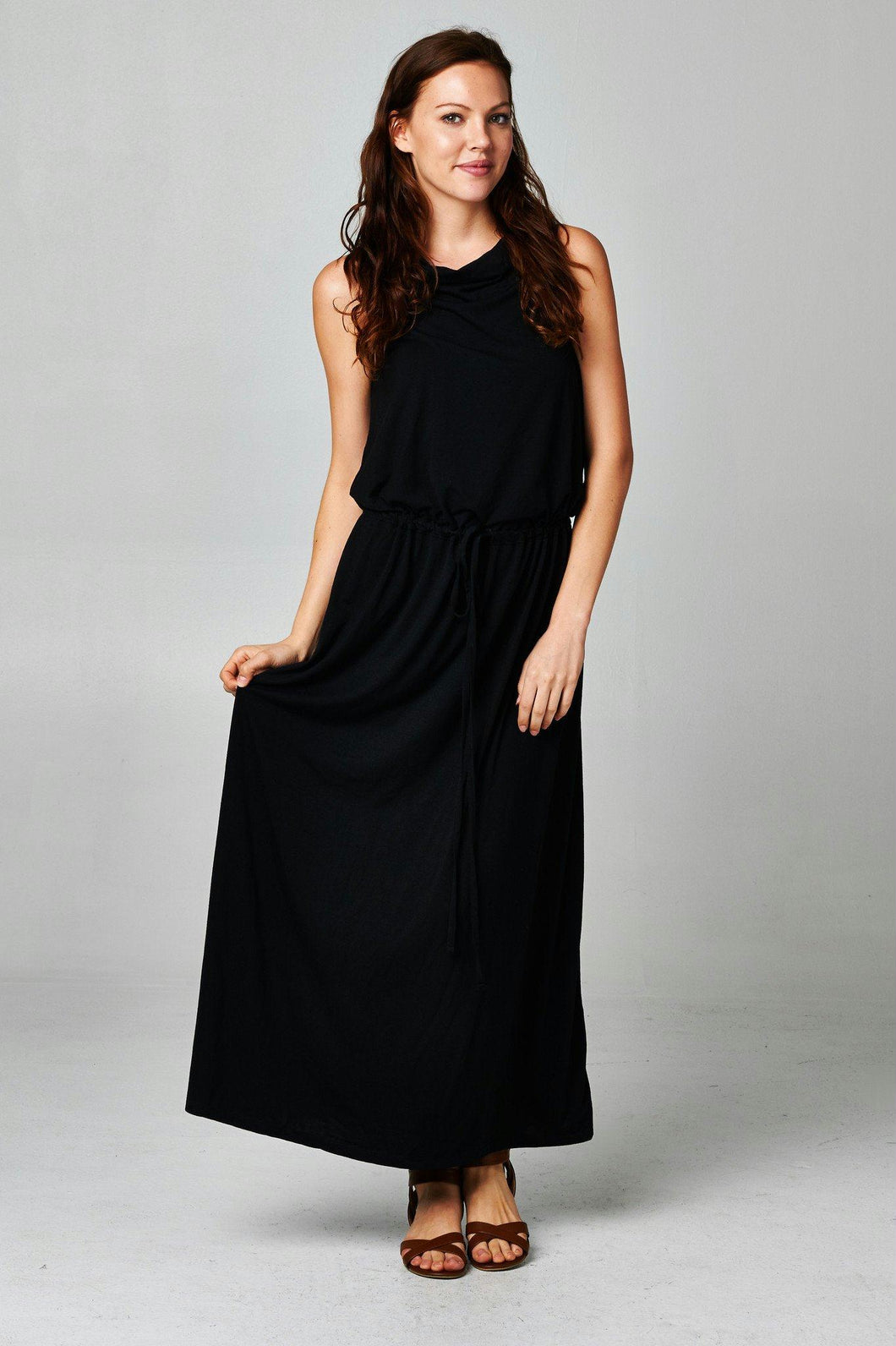 Women's Black Maxi Dress