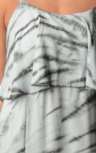 Women's Printed Tie Dye Maxi Dress