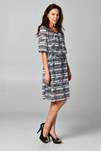 Women's Printed Chiffon Dress