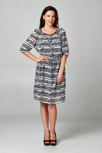 Women's Printed Chiffon Dress