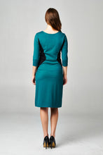 Women's Ponte Colorblock Sheath Dress