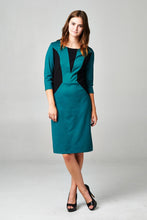 Women's Ponte Colorblock Sheath Dress