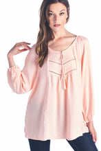 Women's Tassel Tie Loose Top