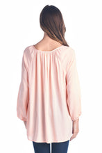 Women's Tassel Tie Loose Top