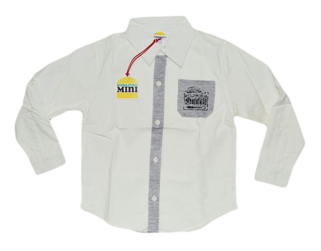 Boys White Dress Shirt