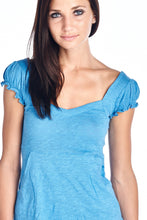 Women's Flutter Sleeve Top